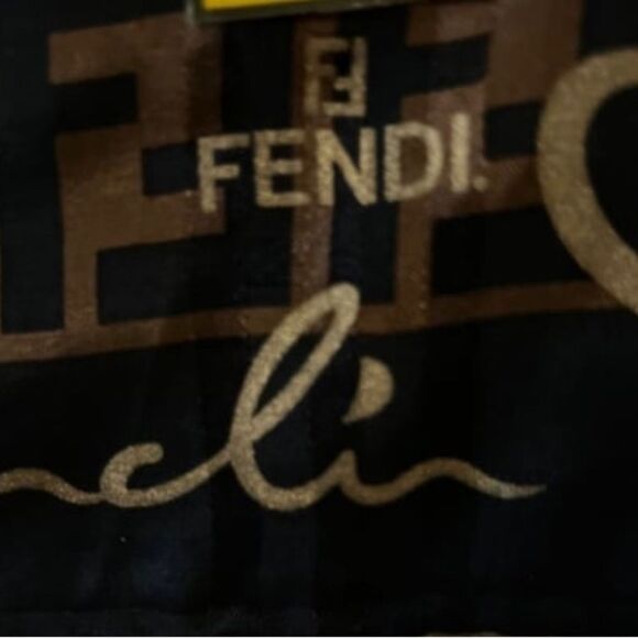 FENDI Vintage Neckerchief Scarf Bandana - Picture 5 of 6